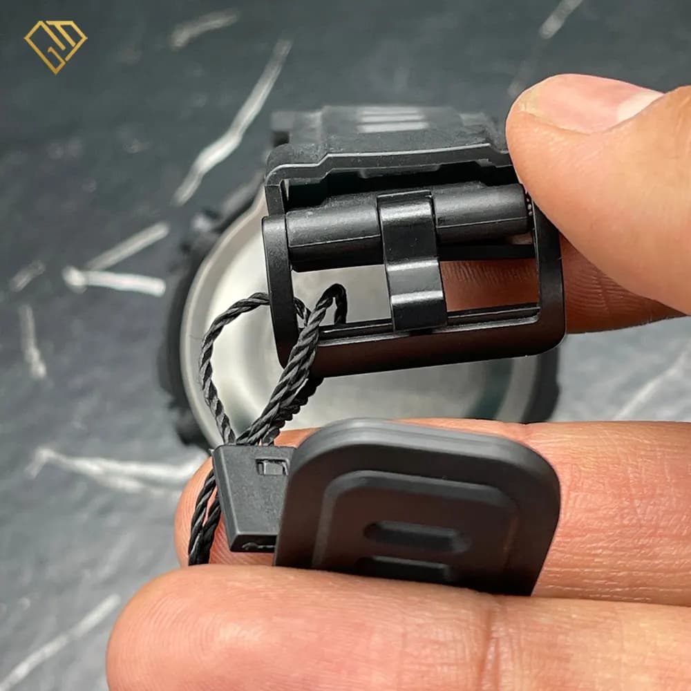 ساعت دیجیتال مردانه بنمی 2026G، اسپرت، کیفیت مستر، سایز 49mm، فریم و بند مشکی — تصویر ۱۱