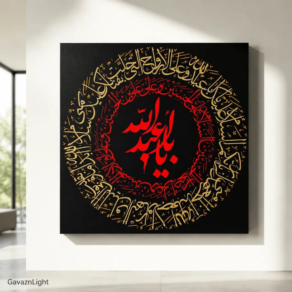 تابلو شاسی مذهبی 016 — تصویر ۲