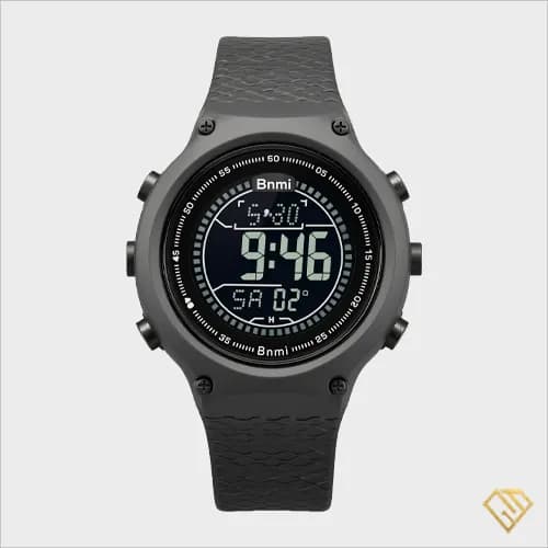 ساعت دیجیتال مردانه بنمی مدل 1810G، سایز 49mm بدنه مقاوم و ضد آب استخری