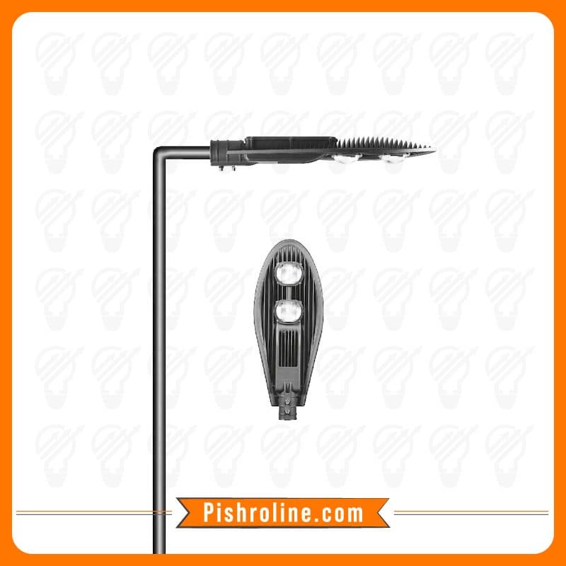 چراغ خیابانی 100 وات شعاع کد SH-7250 — تصویر ۲