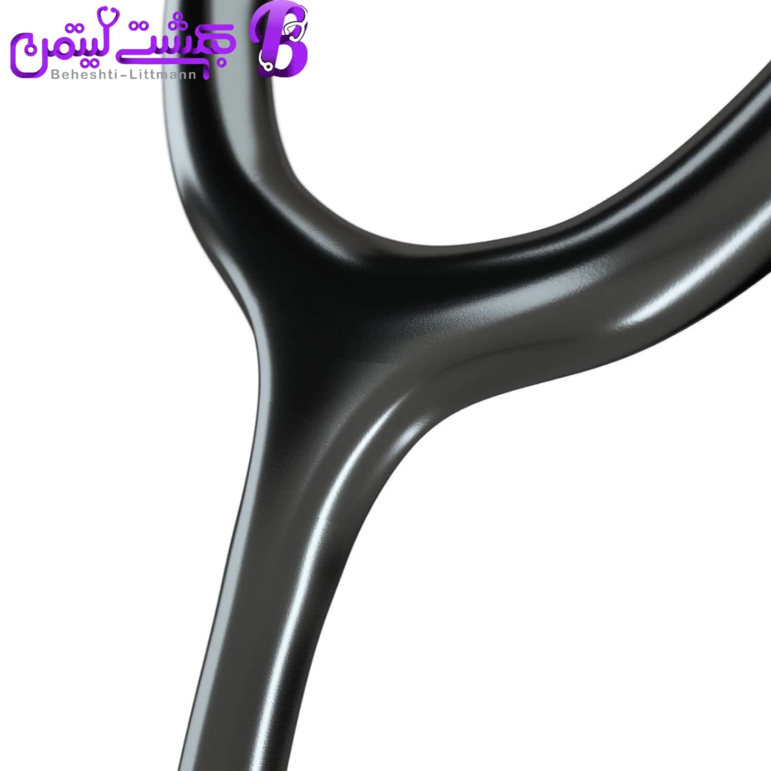 گوشی پزشکی MDF 777 مشکی مشکی متالیک — تصویر ۶