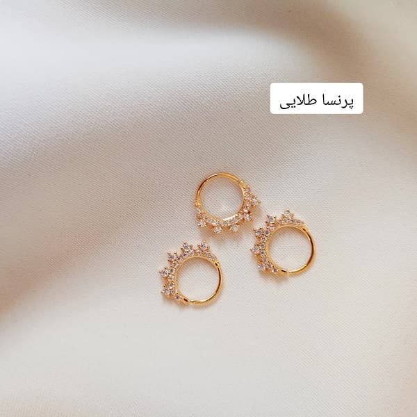 پیرسینگ سپتوم گوش و بینی نگین دارPe245 — تصویر ۸