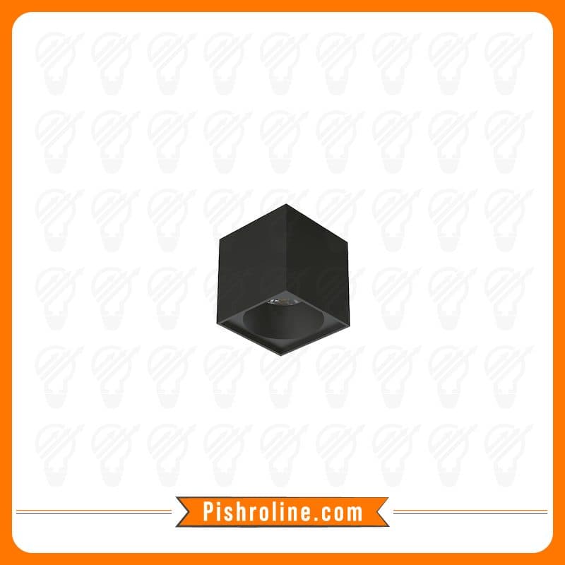 چراغ استوانه‌ای مربع 6 وات شعاع کد SH-1006F — تصویر ۳