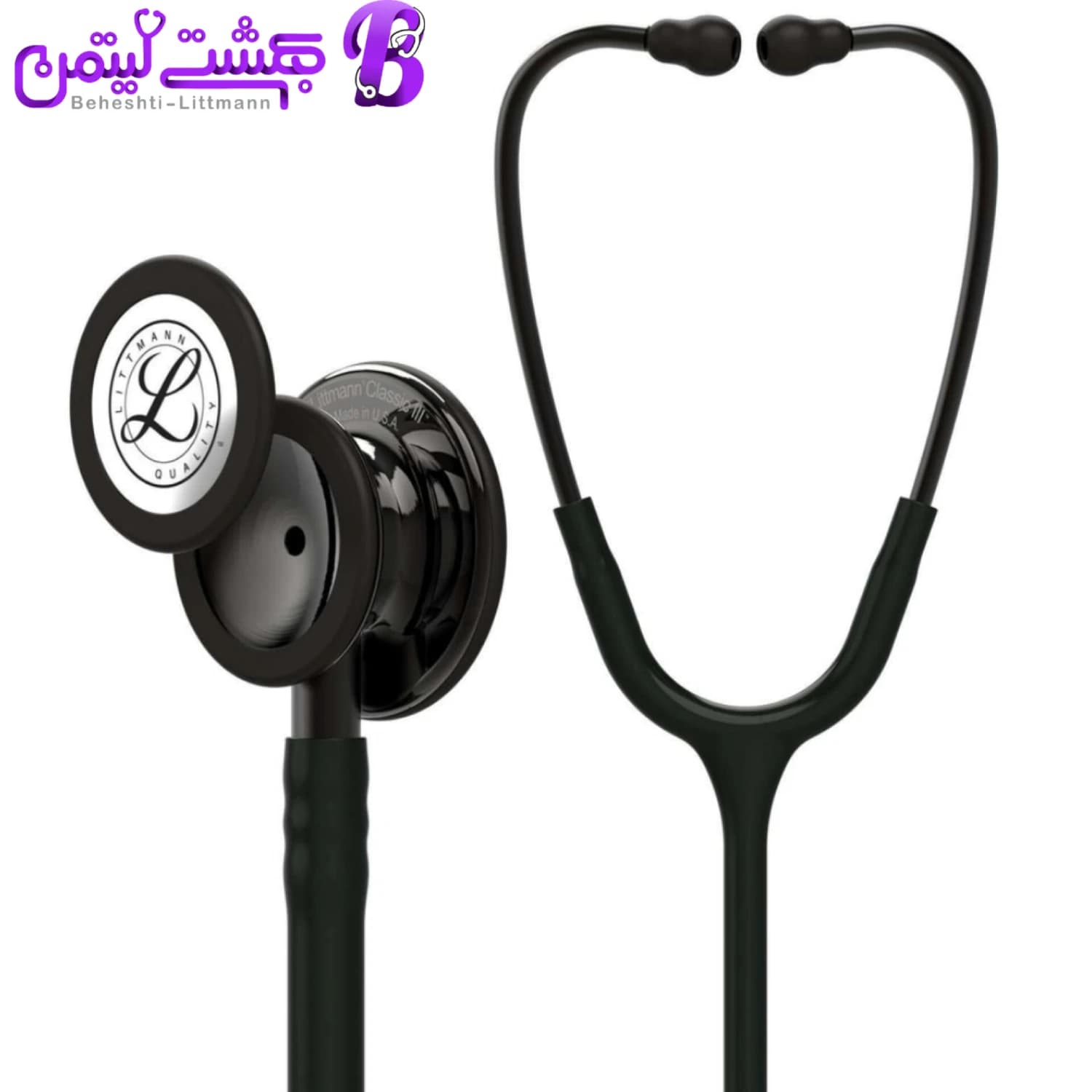 گوشی پزشکی لیتمن کلاسیک 3 مشکی دودی 5811