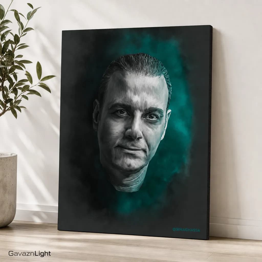 تابلو شاسی علی رضا قربانی