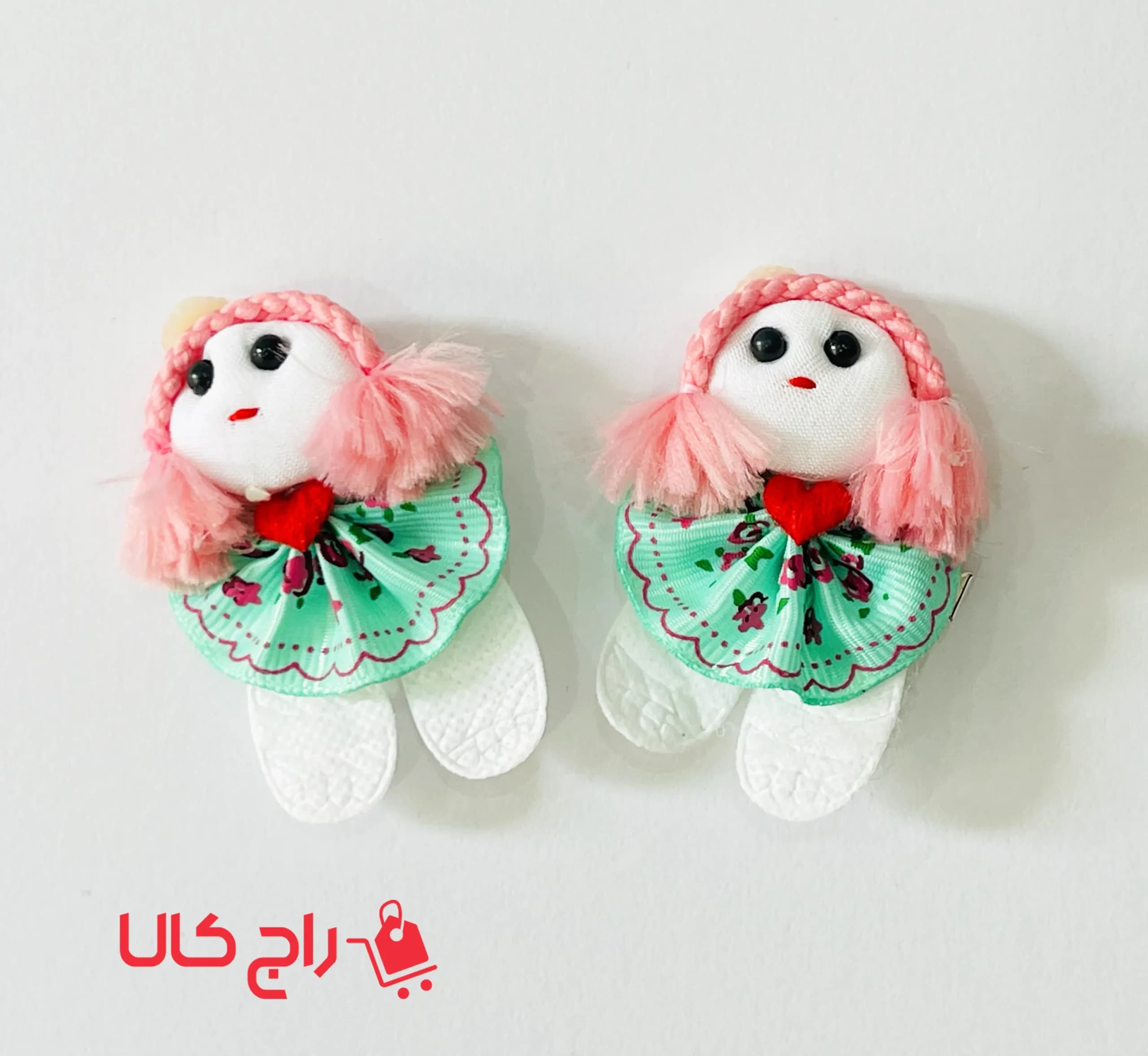 گیره مو عروسکی جفتی — تصویر ۹