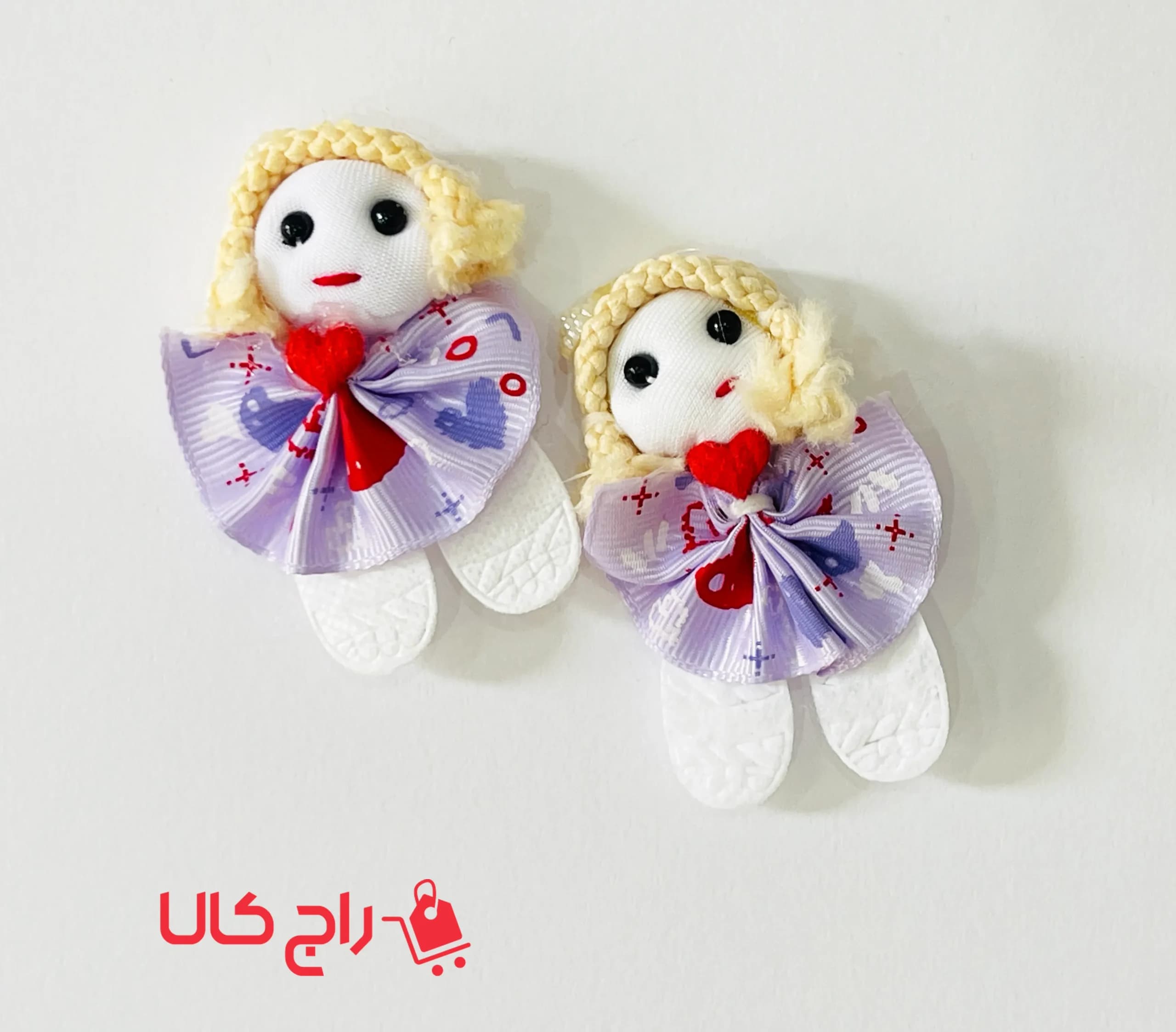 گیره مو عروسکی جفتی — تصویر ۵