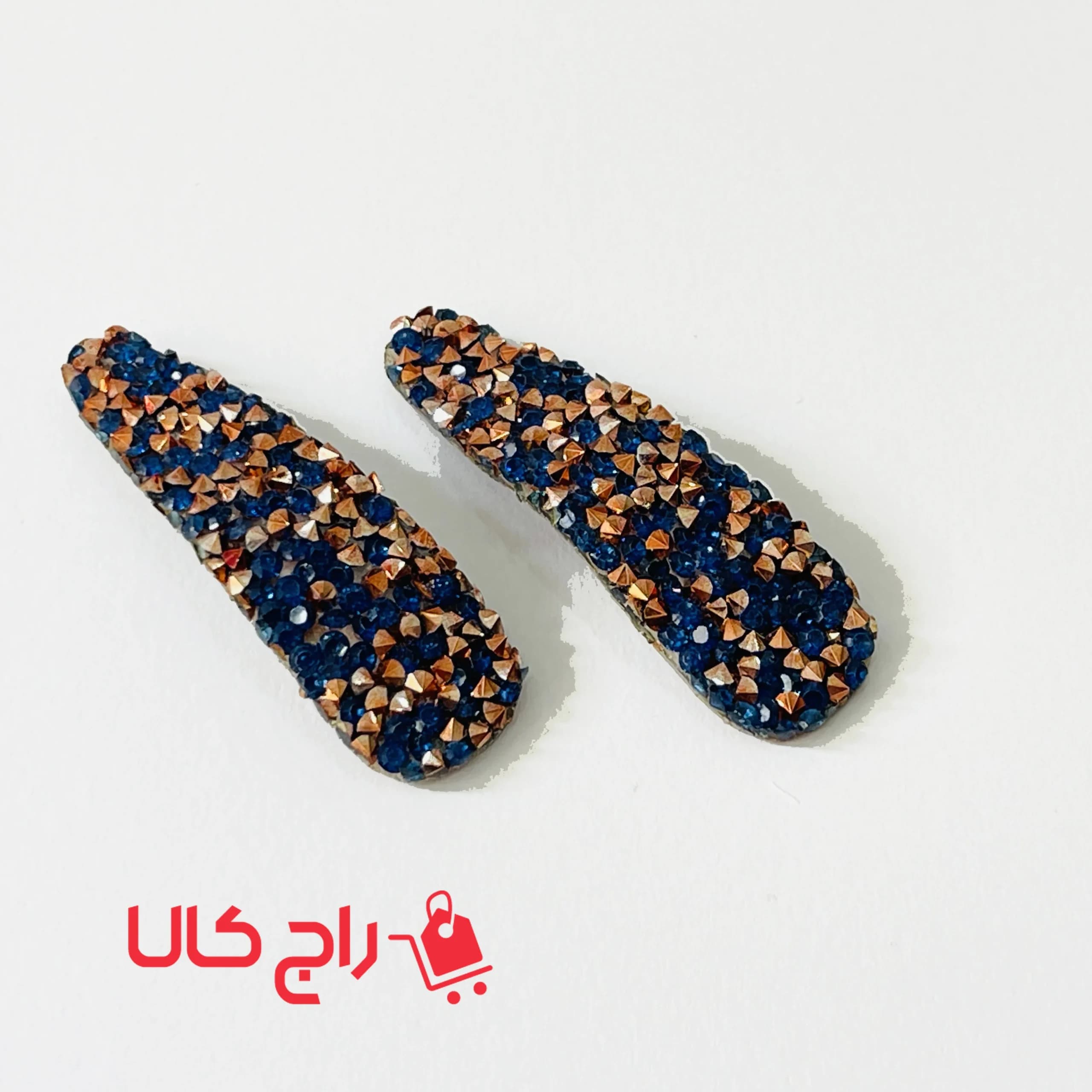 گیره مو تق تقی سواروسکی جفتی — تصویر ۱۱