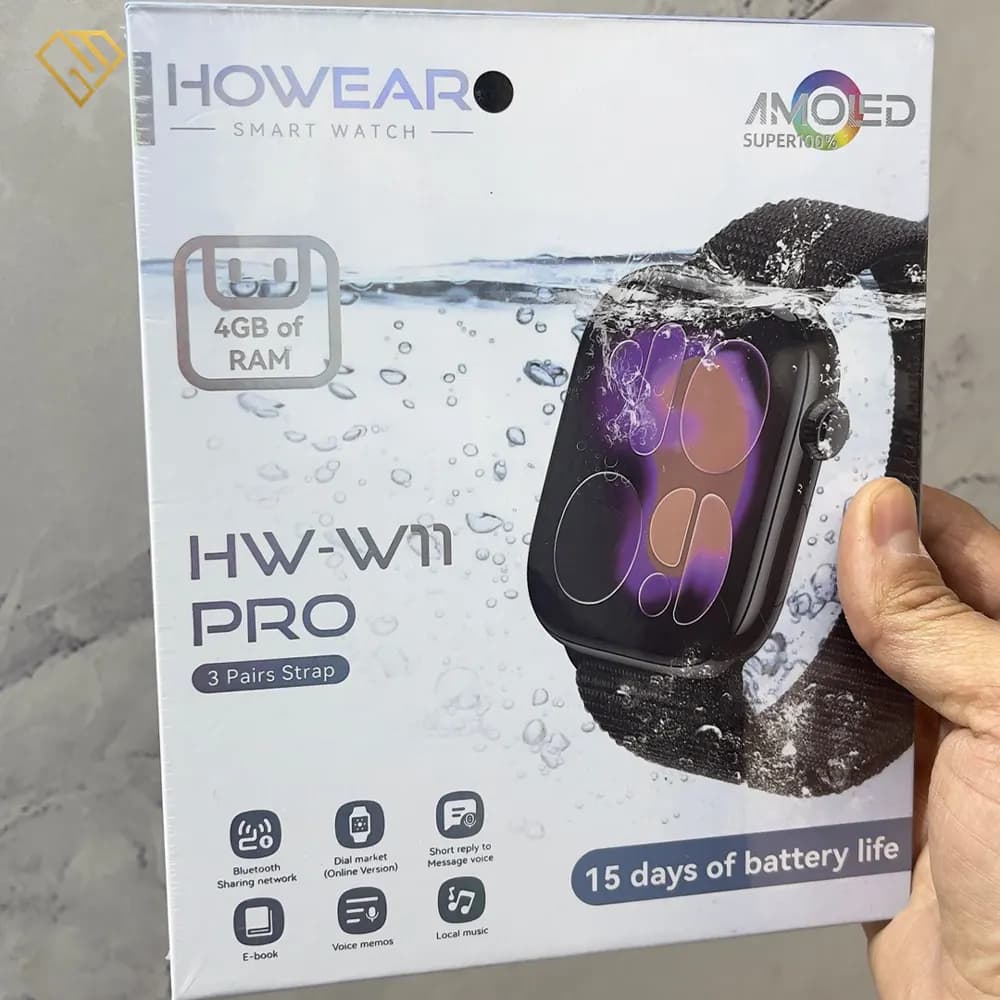 ساعت هوشمند HW W11 Pro | نسخه High Copy اپل واچ سری 11، ضد آب با عمر باتری طولانی — تصویر ۸