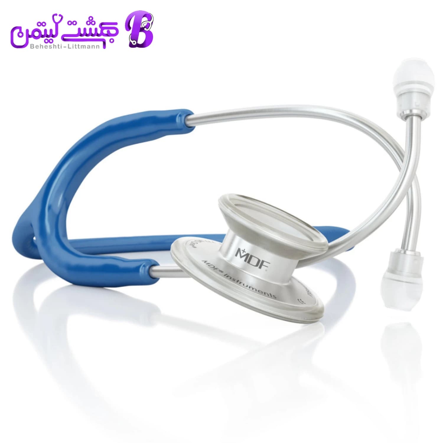 گوشی پزشکی MDF 777 آبی درباری