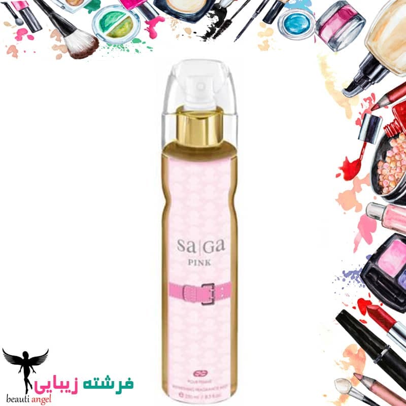 بادی اسپلش ساگا صورتی زنانه امپر مدل SA/GA PINK حجم 250 میلی لیتر — تصویر ۲