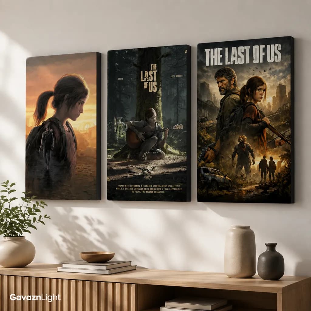 مجموعه تابلو THE LOST OF US