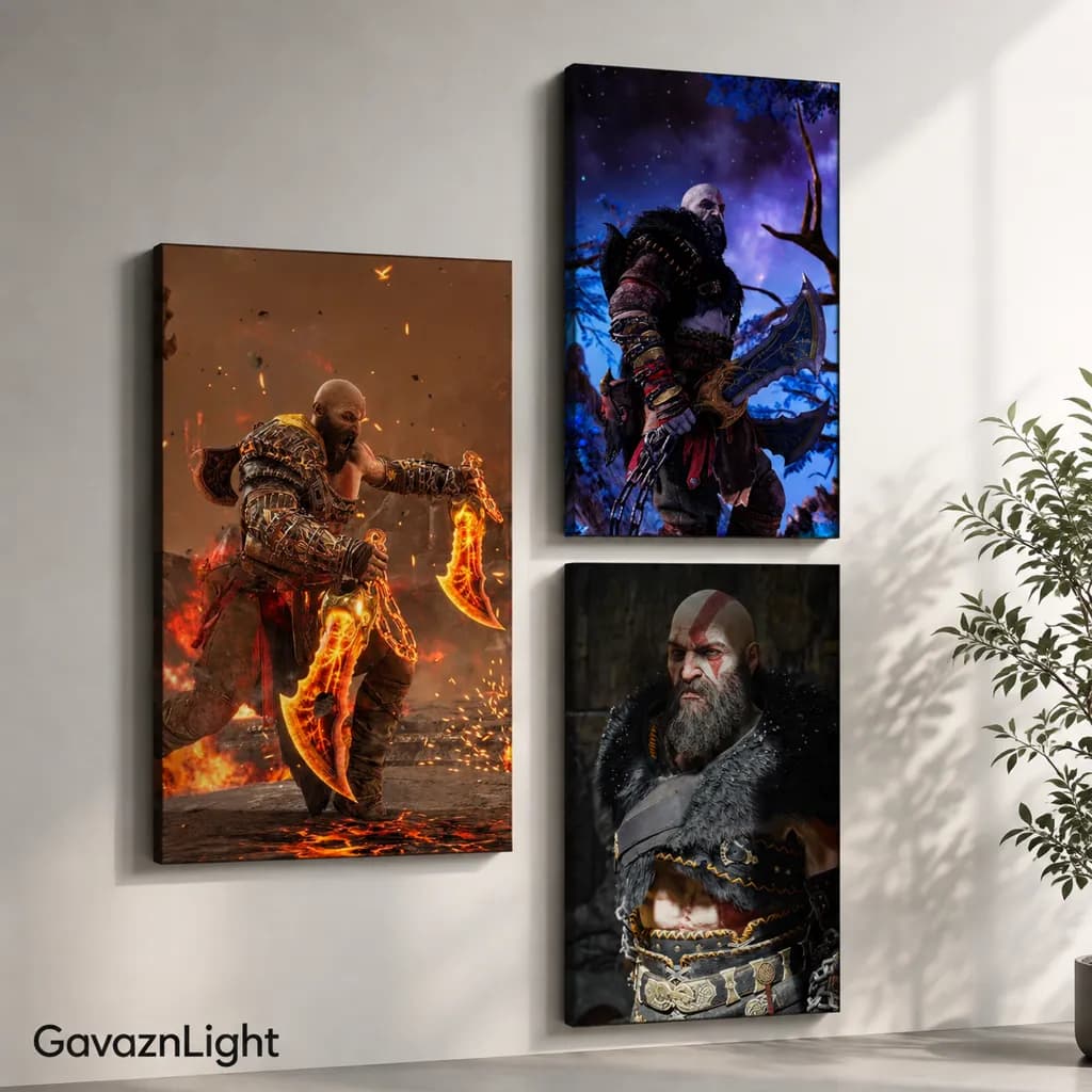 مجموعه تابلو God of War 2