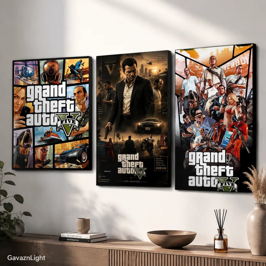 مجموعه تابلو GTA V