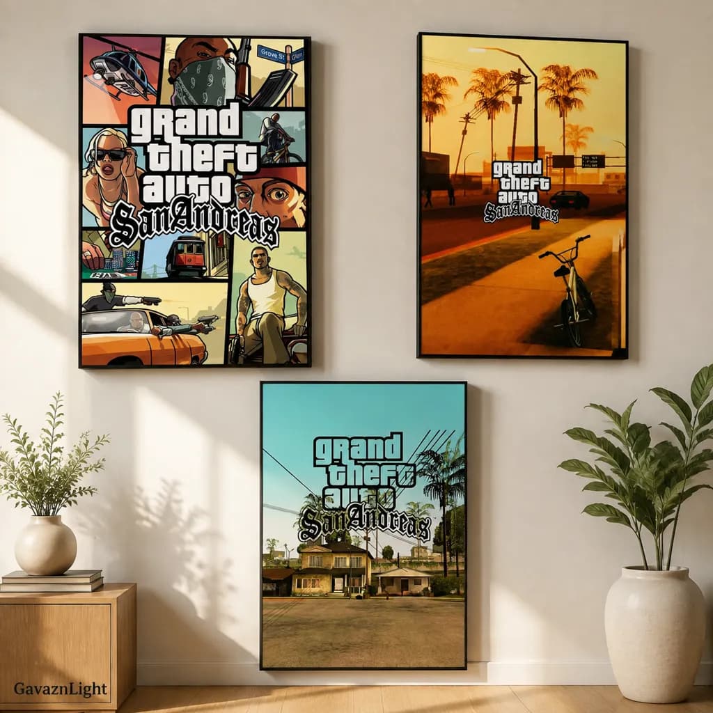 مجموعه تابلو GTA — تصویر ۲