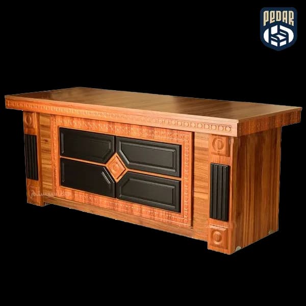 میز مدیریت 160غزال وکیوم (بدون ال)