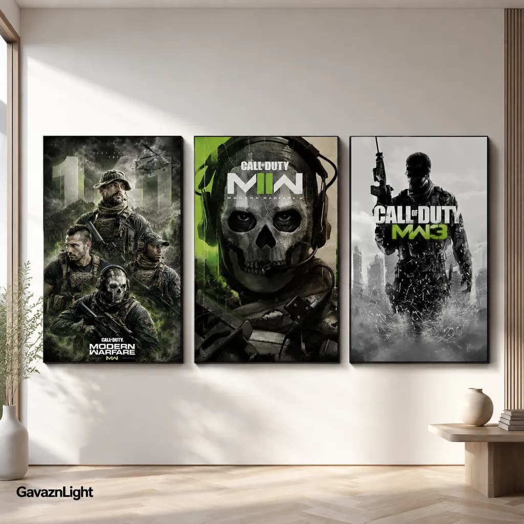 مجموعه تابلو Call of duty