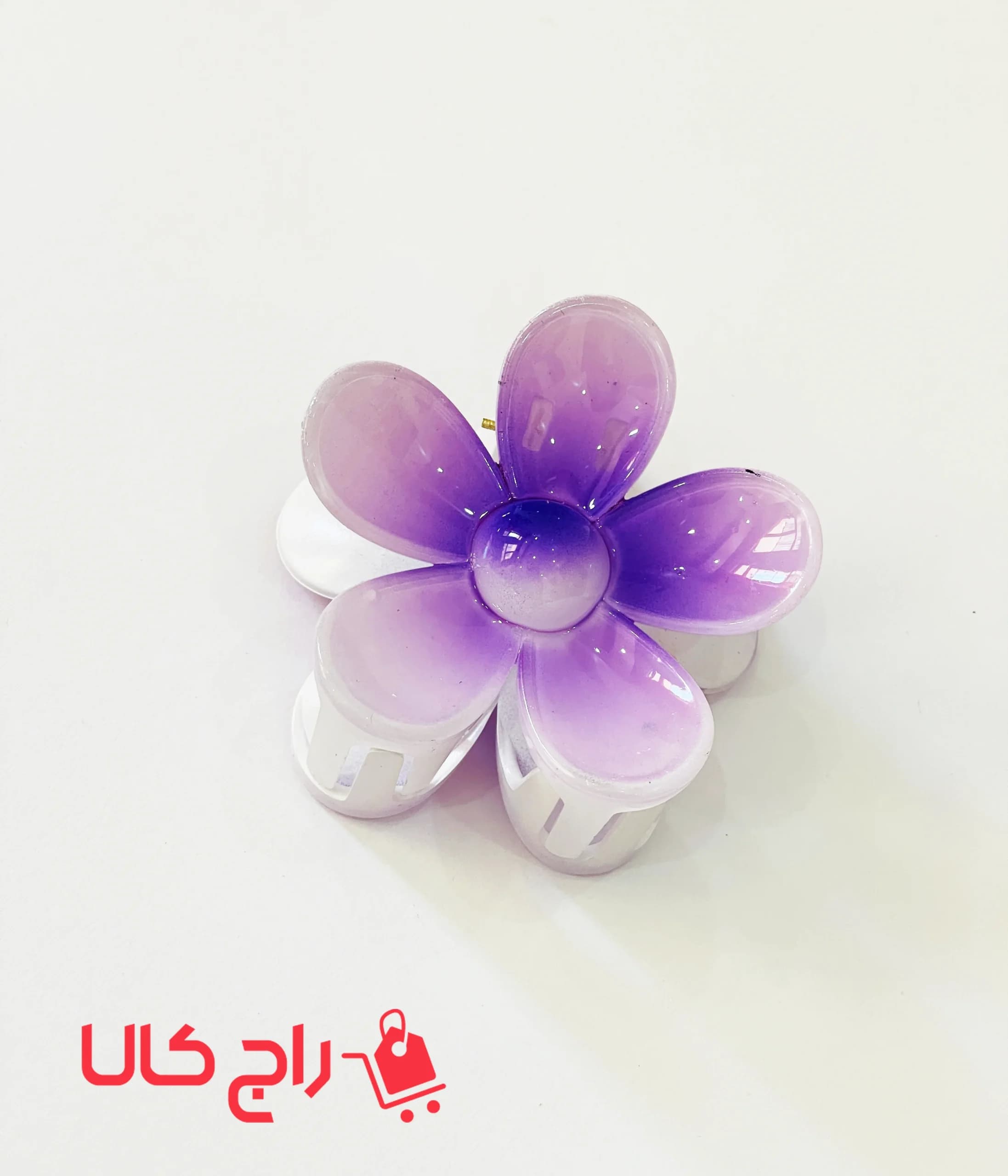 کلیپس طرح گل پلیمریا — تصویر ۵