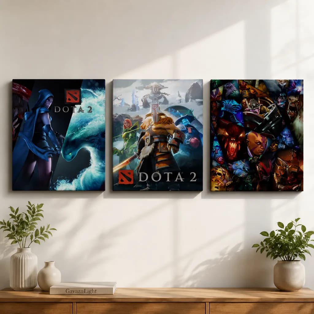 مجموعه تابلو dota2 — تصویر ۲