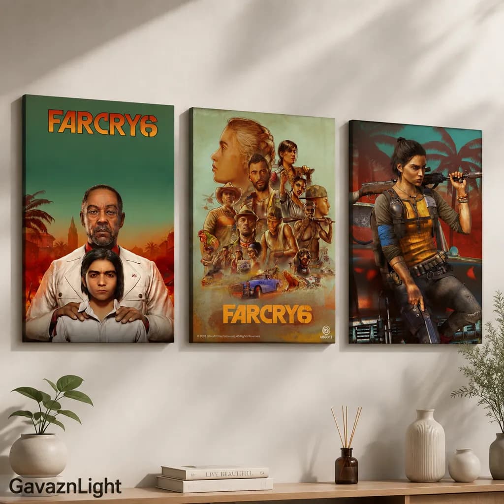 مجموعه تابلو Far Cry6 — تصویر ۲