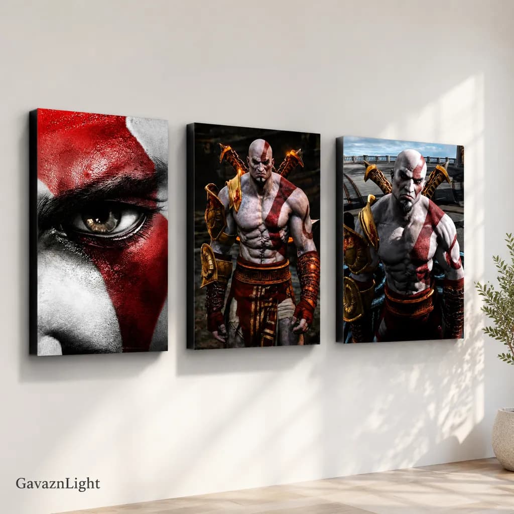 مجموعه تابلو God of War
