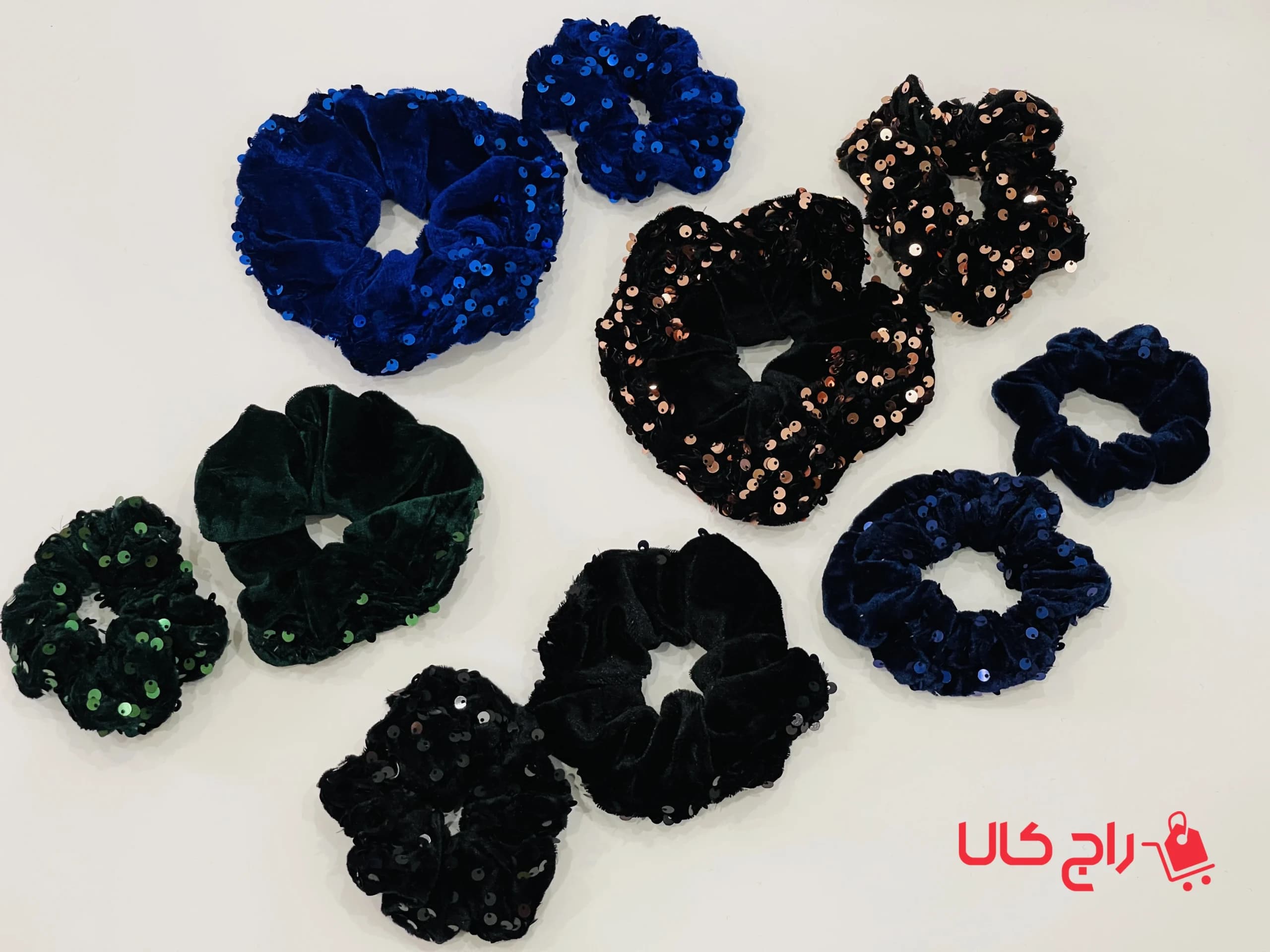 اسکرانچی مخمل پولکی — تصویر ۷