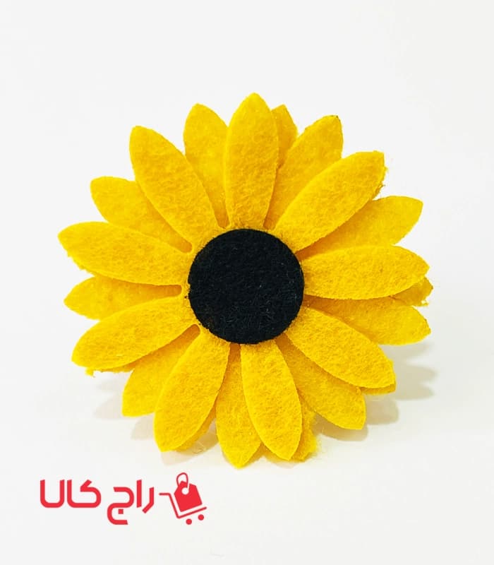 کش مو طرح گل آفتاب گردان