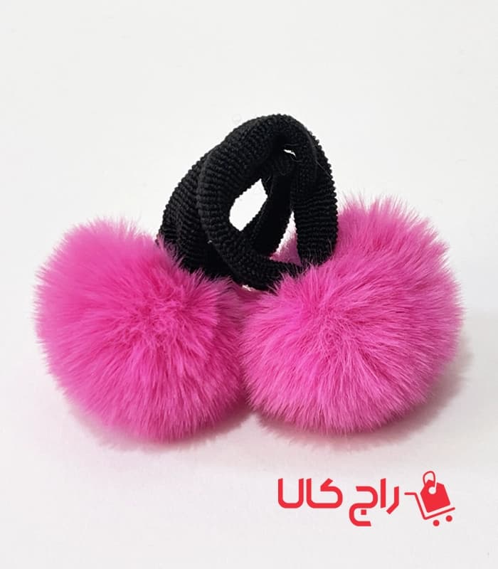 کش مو خز توپی وارداتی جفتی — تصویر ۹