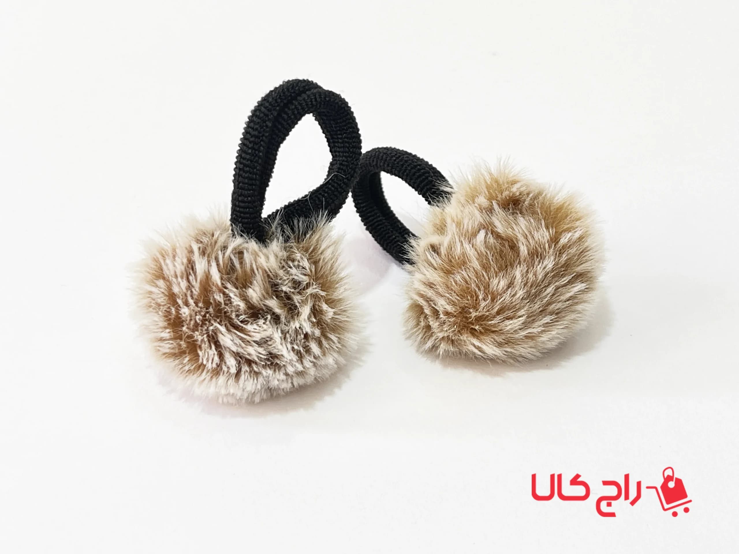 کش مو خز توپی وارداتی جفتی — تصویر ۸