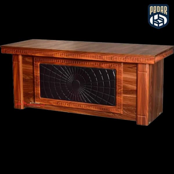 میز مدیریتی نیمه وکیوم خورشیدی ابعاد 180 ( به همراه ال ) — تصویر ۹
