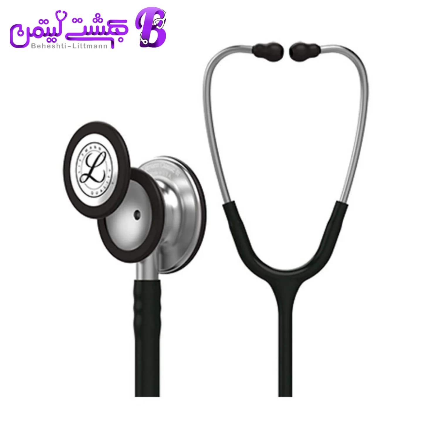 گوشی پزشکی لیتمن کلاسیک 3 مشکی استیل 5620
