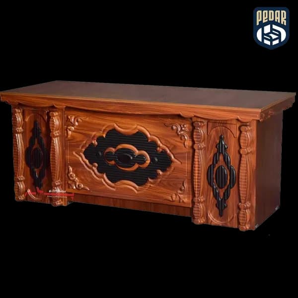 میز مدیریتی نیمه وکیوم تارا ابعاد 160 (به همراه ال)