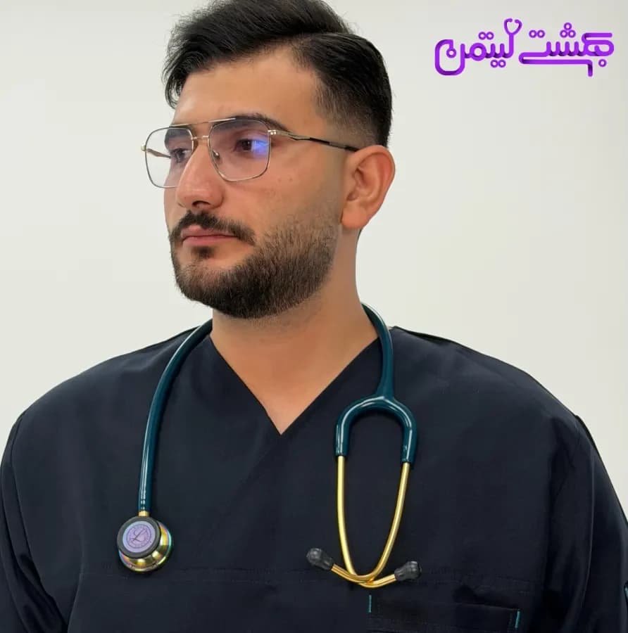 گوشی پزشکی لیتمن کلاسیک 3 آبی کاربنی رنگین کمانی 5807 — تصویر ۵
