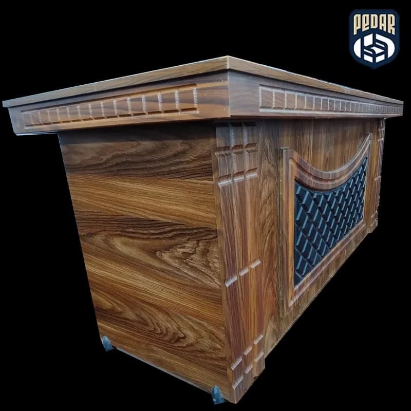 میز مدیریتی نیمه وکیوم رز ابعاد 200 (بدون ال) — تصویر ۷