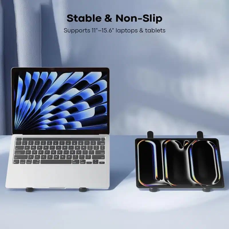 پایه نگهدارنده لپ‌تاپ و تبلت رپو مدل SL100 — تصویر ۹