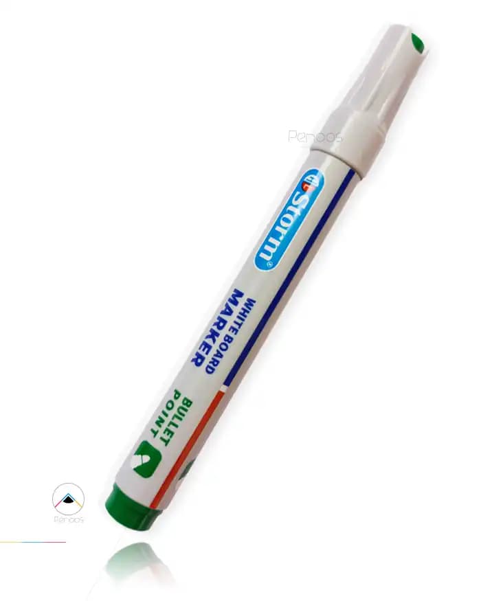 ماژیک وایت‌برد سبز استورم کد:26S-HL774
