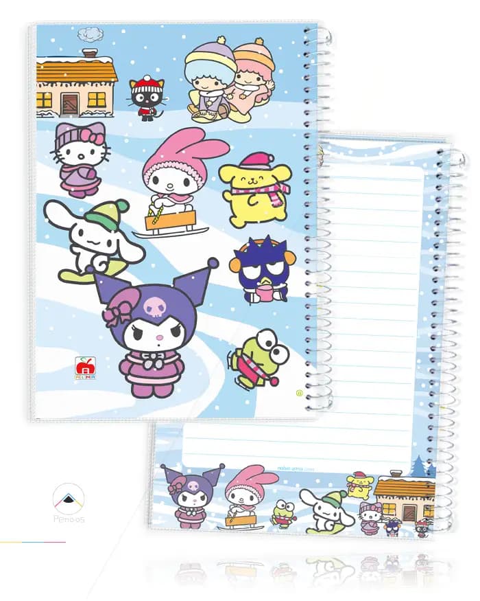 دفتر حاشیهدار کرومی نهال 60 برگ و مُجلد کد:26N-7622 — تصویر ۷
