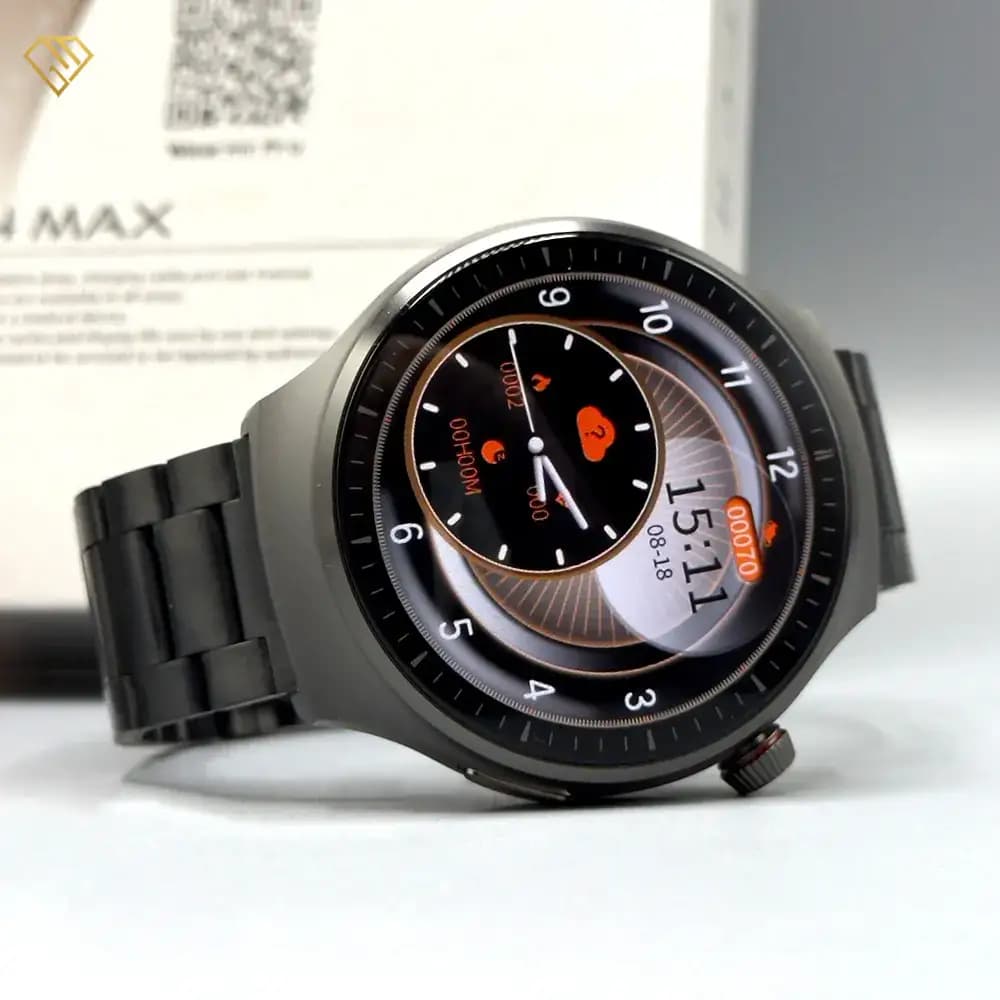 ساعت هوشمند JW4 Max – نمایشگر AMOLED، مکالمه بلوتوثی، ۳ بند، پایش سلامت کامل و کیفیت مستر — تصویر ۱۱