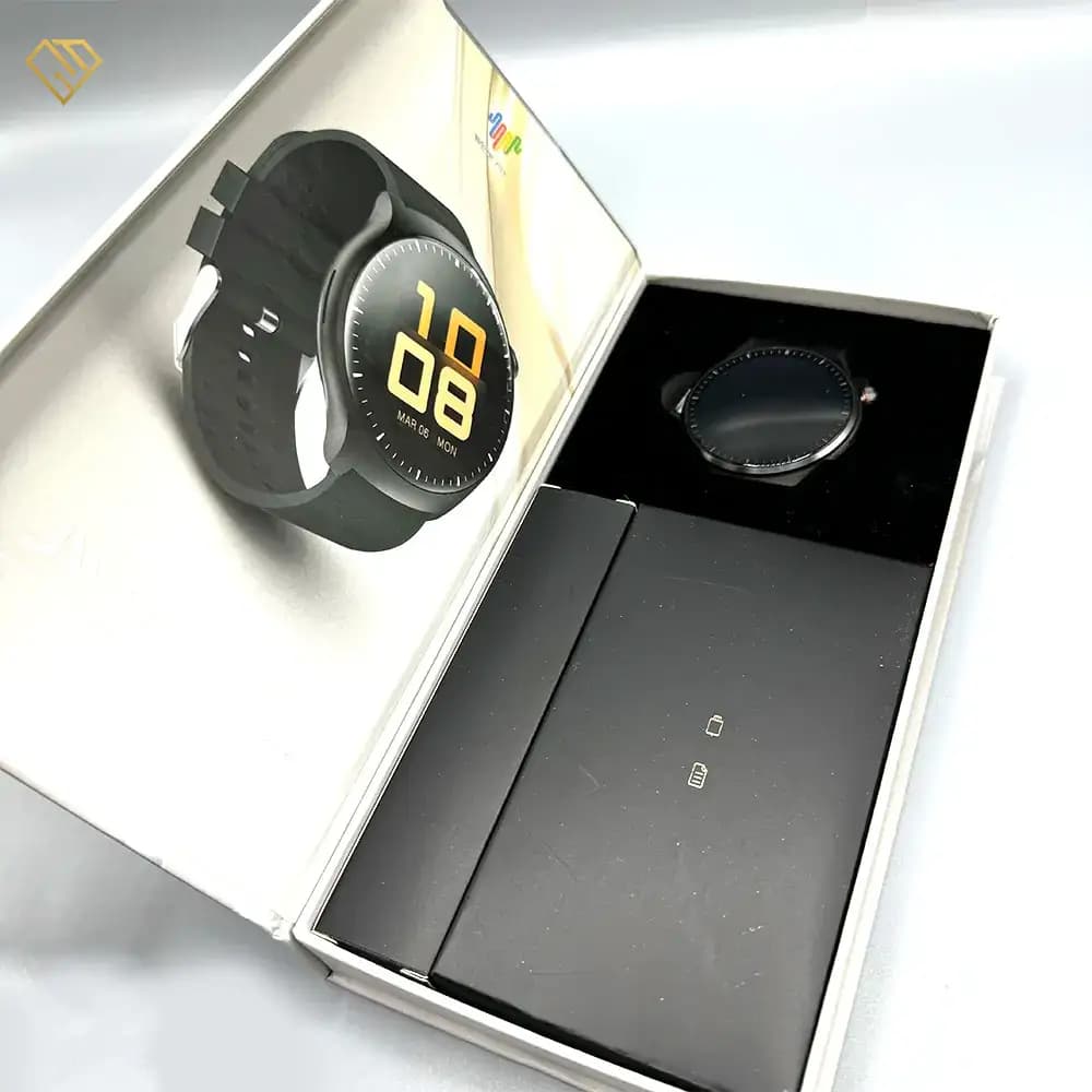 ساعت هوشمند JW4 Max – نمایشگر AMOLED، مکالمه بلوتوثی، ۳ بند، پایش سلامت کامل و کیفیت مستر — تصویر ۴