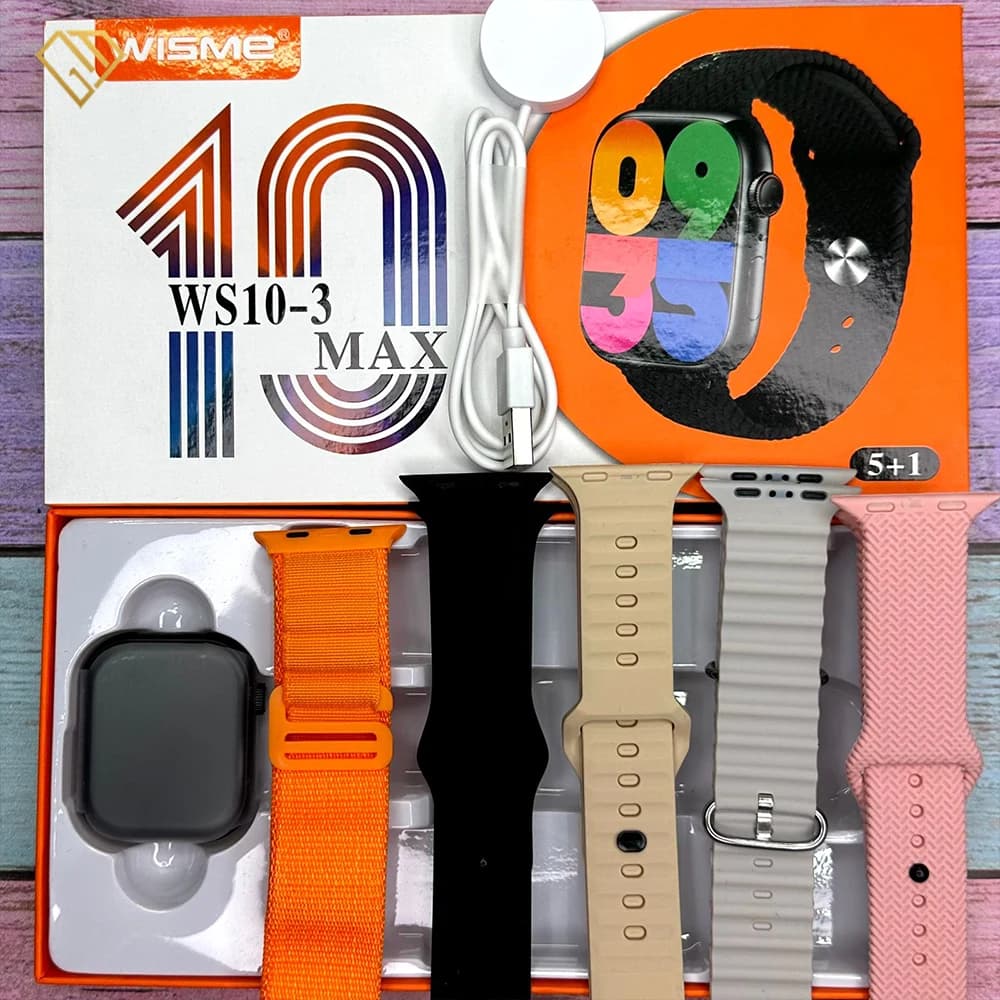 ساعت هوشمند WS10-3 Max با صفحه لمسی HD | سنسورهای سلامت پیشرفته — تصویر ۶