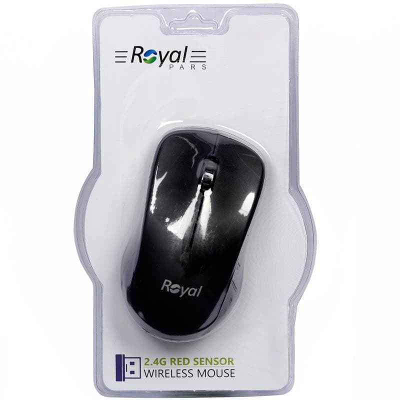 ماوس بی‌سیم رویال مدل ROYAL MW-269 مشکی — تصویر ۲
