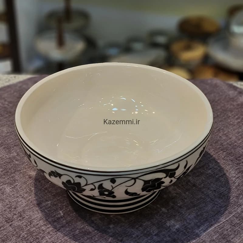 کاسه شکلات خوری پایه دار سرامیکی — تصویر ۱۱