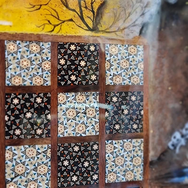 تخته نرد و شطرنج نبرد رستم و اژدها 50 — تصویر ۱۲