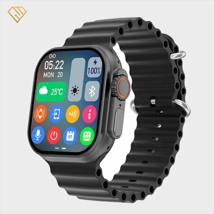 ساعت هوشمند ورزشی ویسمی WS10-5 Ultra | قاب 49 میلی‌متر، بند سیلیکونی، سازگار با اندروید و iOS — تصویر ۳