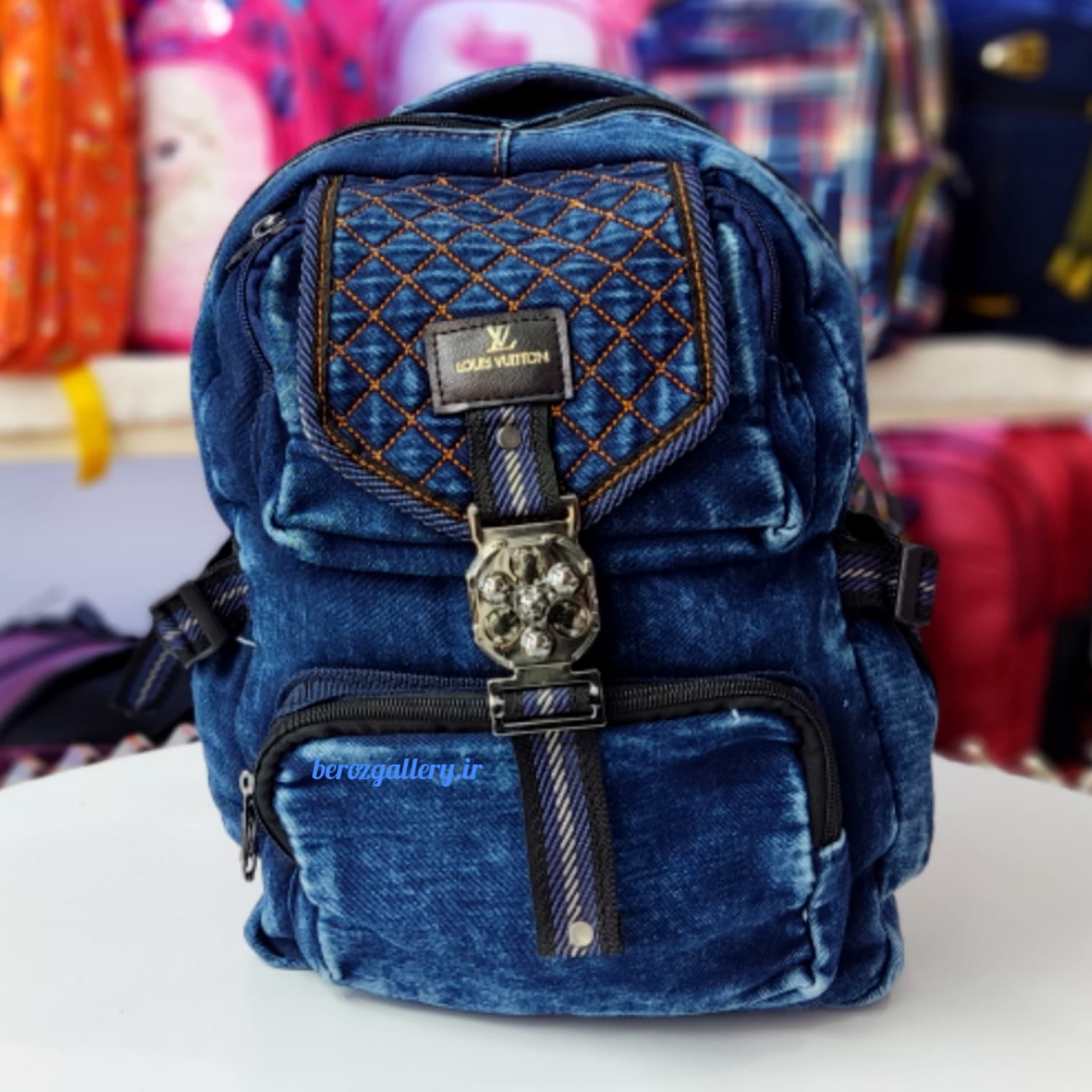 کیف مدرسه کوله پشتی اسپرت لی سگک دار — تصویر ۴