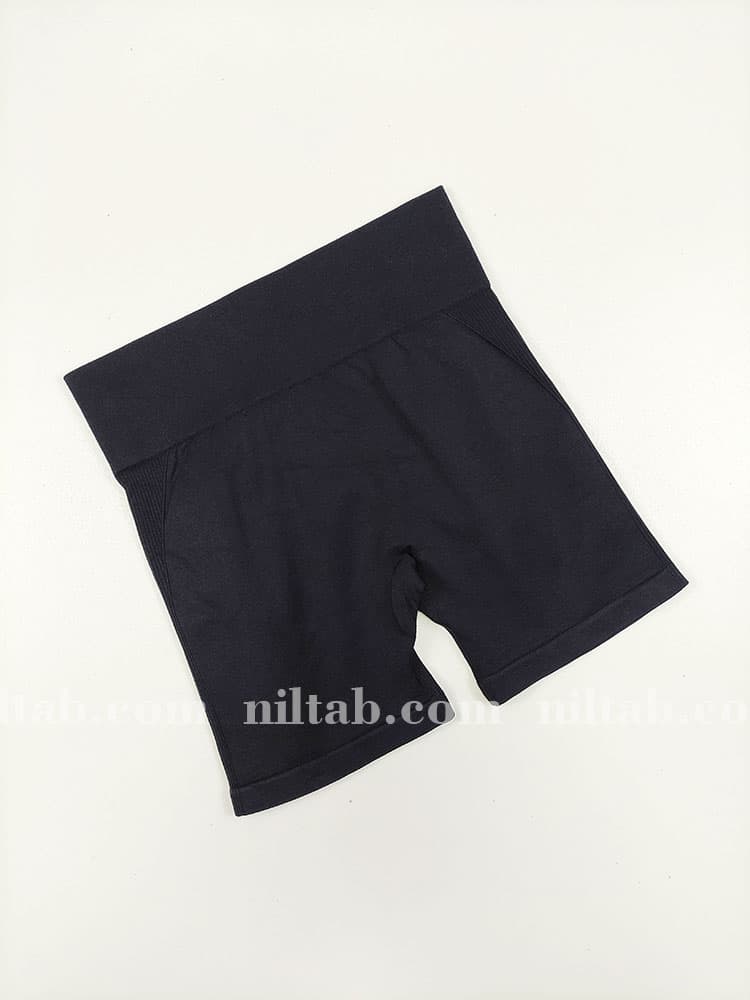 شورتک ورزشی پشت چین دار مشکی سیملس ایکیا — تصویر ۶