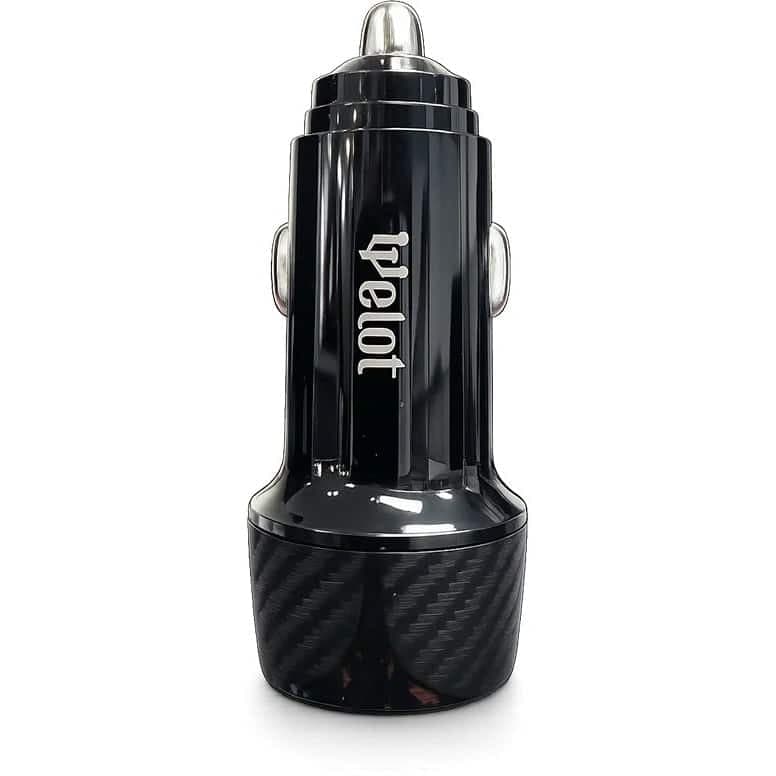 شارژر فندکی ۳۸ وات ولوت مدل WELOT W-C69 دو پورت Type-C و USB — تصویر ۲
