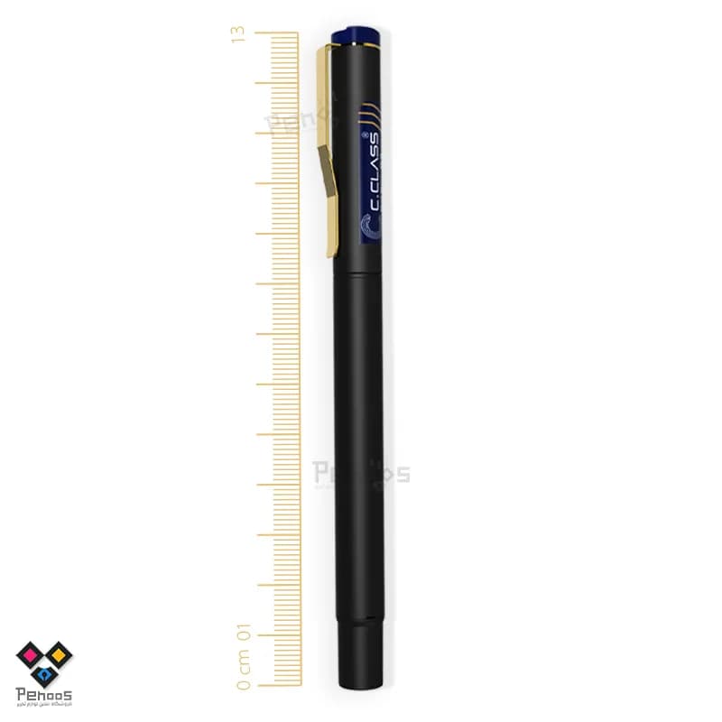 روان نویس گیره طلایی سی کلاس ژل پن سایز 0.7 کد:26S-GP3026