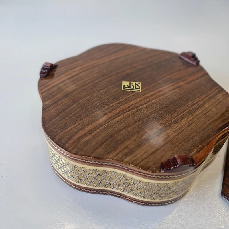 شکلات خوری گلی سیمی بزرگ طرح 2 — تصویر ۷