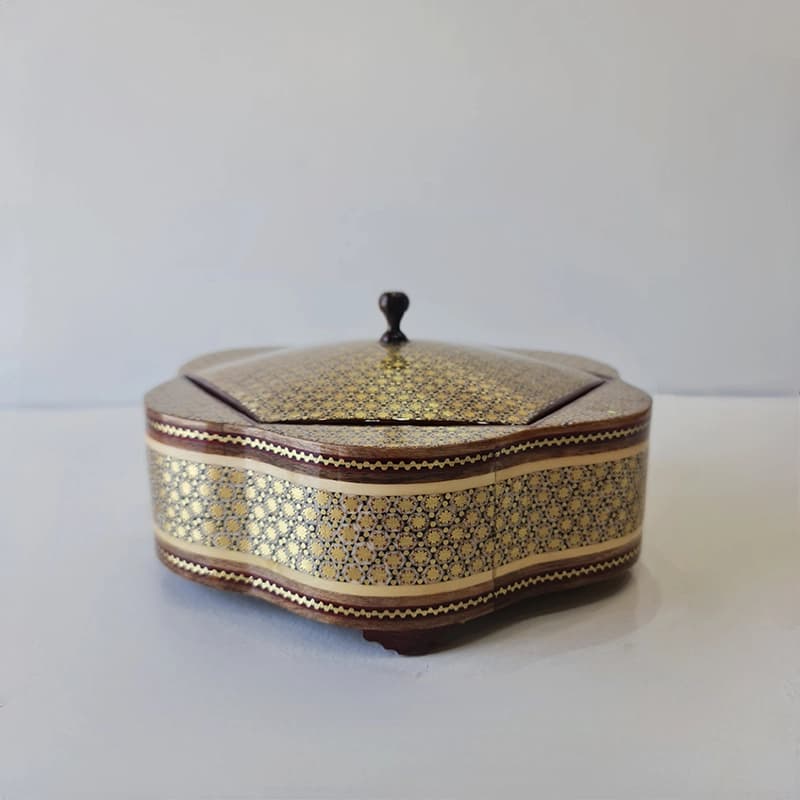 شکلات خوری گلی سیمی متوسط طرح 2 — تصویر ۱۰